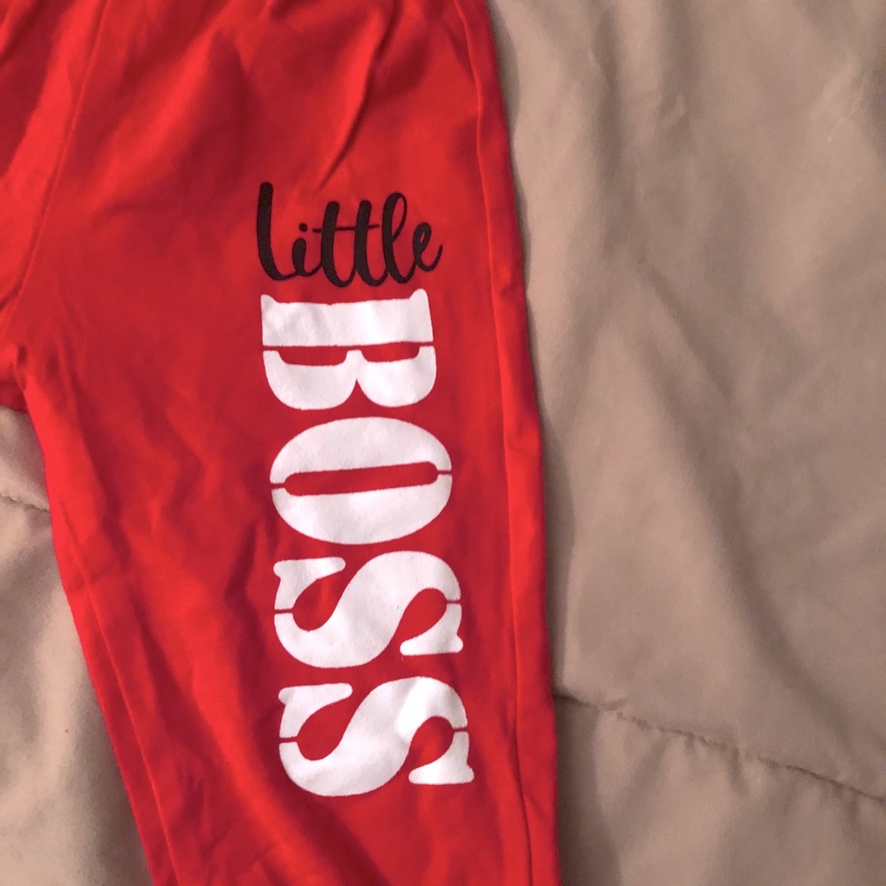Boys sweat suit